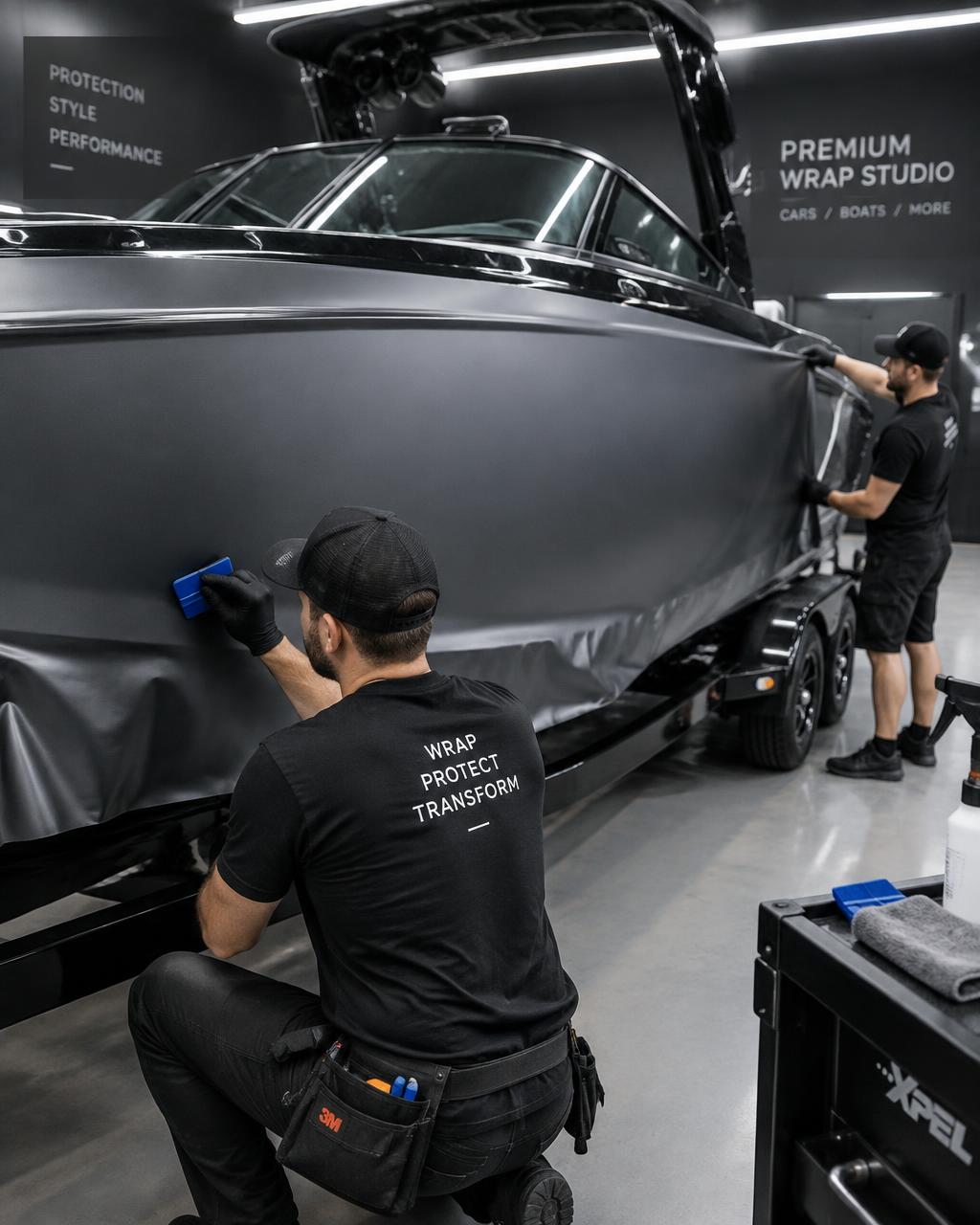 Yacht Wrapping & Vinyl